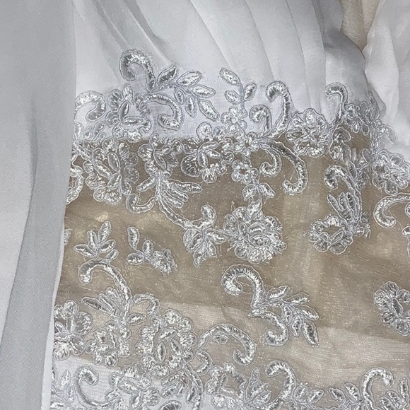 Bohemian Ancient Greece-Inspired Bridal Gown - Unique Wedding Dress - Picture 4 of 7